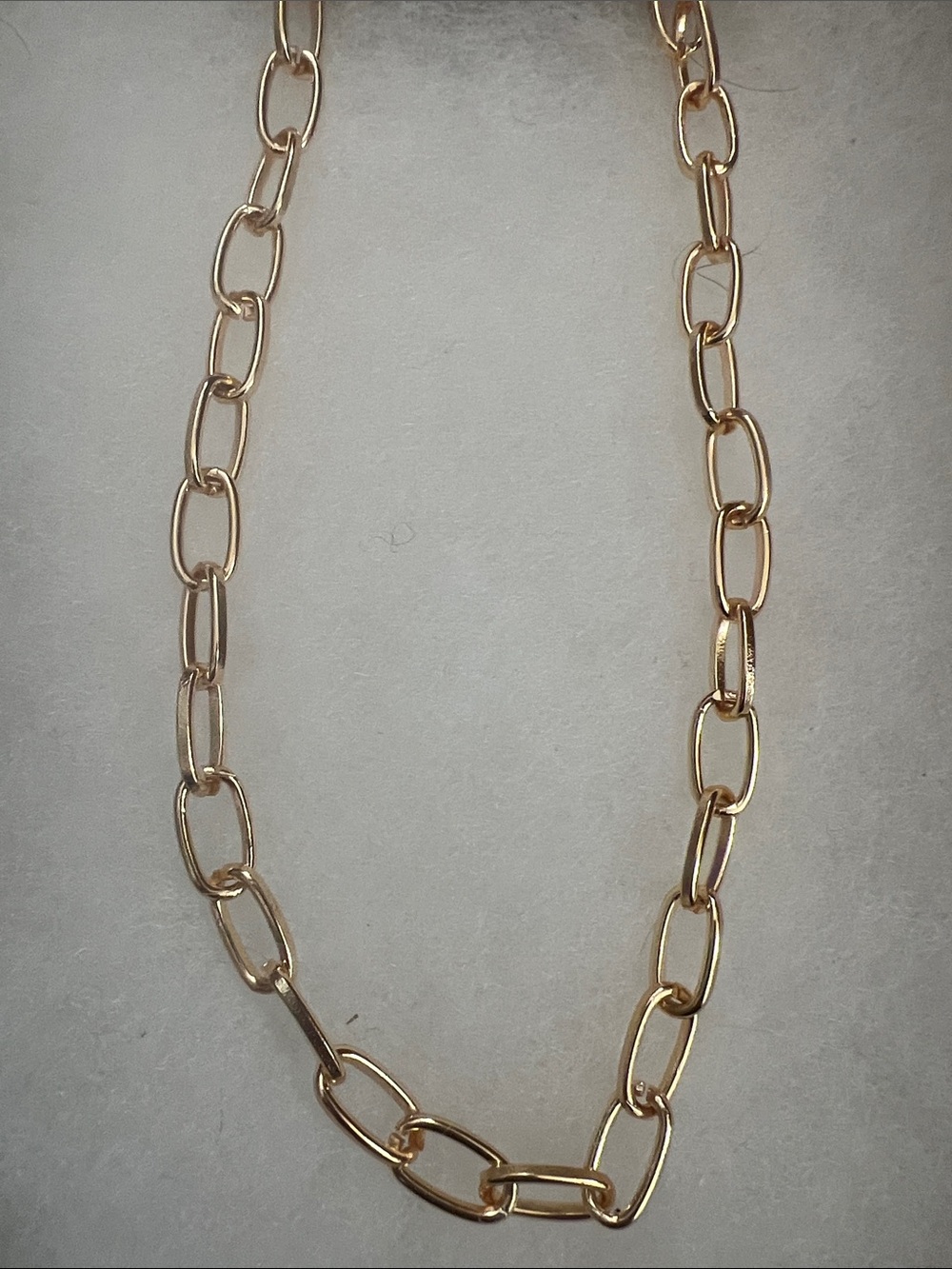 Gold Link Chain Necklace - Women's Fashion Jewelry